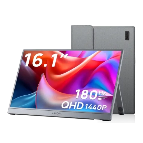 Arzopa Z3FC 16.1 inch 2K QHD 180Hz IPS Portable Gaming Monitor